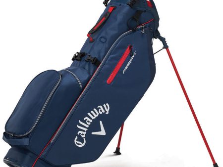 Callaway Fairway C Stand Bag - Navy Red Online now