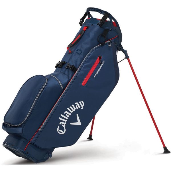 Callaway Fairway C Stand Bag - Navy Red Online now