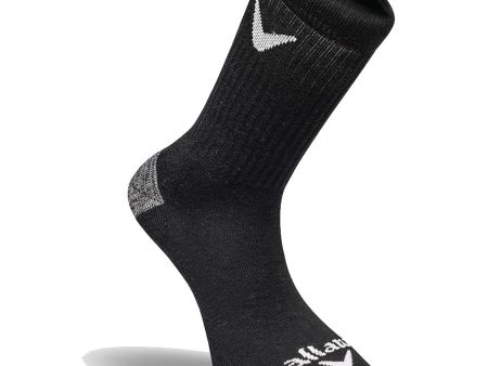 Callaway Sport Crew Socks (3 Pack) - Black Cheap