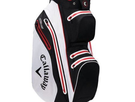 Callaway ORG 14 Hyper Dry Waterproof Cart Bag - Black White Fire Online