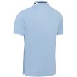 Callaway Ombre Chev Print Polo Shirt - Faded Denim Discount