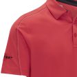 Callaway Contrast Stitch Colour Block Polo Shirt - Teaberry For Cheap