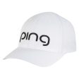 Ping Ladies Performance Cap - White Black Fashion