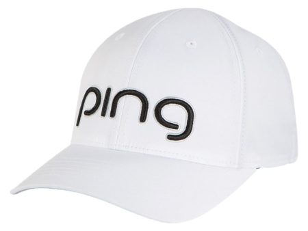 Ping Ladies Performance Cap - White Black Fashion