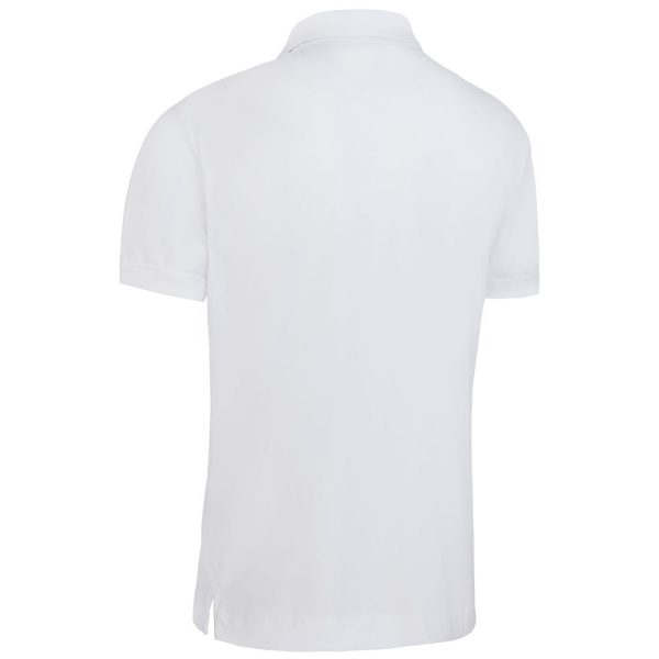 Callaway Splatter Paint Ombre Polo Shirt - Bright White For Discount