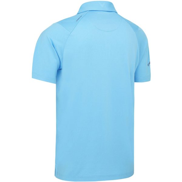 Callaway Swing Tech Solid Polo Shirt - Blue Grotto on Sale