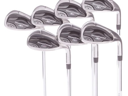 Callaway Steelhead XR 360CF Steel Men s Right Hand Irons 5-SW Regular - KBS Tour 90 Discount