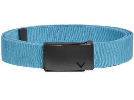 Callaway Stretch Reversible Webbed Belt - Blue Grotto For Sale