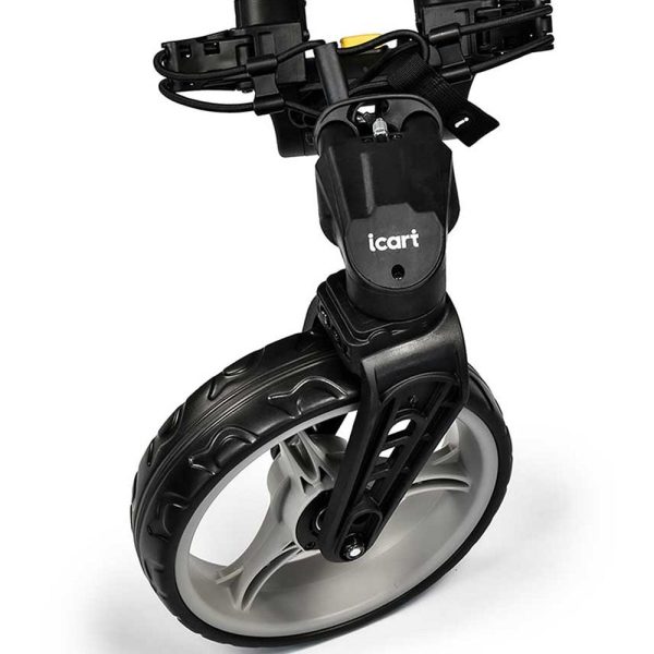 iCart Volta 360 3 Wheel Push Trolley - Black on Sale