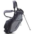 Big Max Dri-Lite Feather Stand Bag - Grey Black Cheap