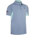 Callaway Odyssey Blocked Polo Shirt - Infinity Aruba Blue Fashion