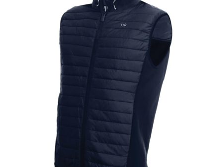 Calvin Klein Wrangell Hybrid Gilet - Navy Discount