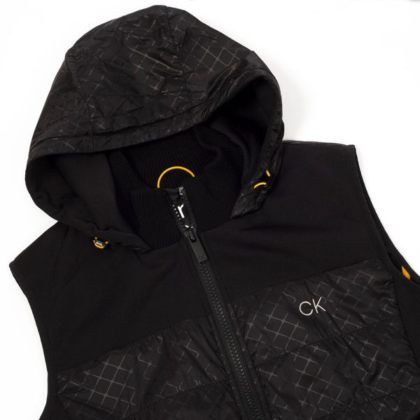 Calvin Klein Ramond Hybrid Gilet - Black Online Sale