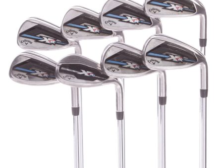 Callaway XR Steel Men s Right Hand Irons 5-SW+LW  Regular - True Temper Speedstep 80 Supply