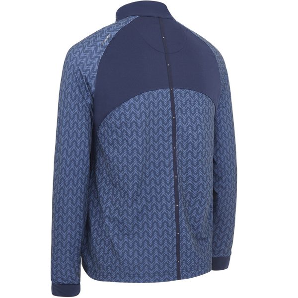 Callaway 1 4 Zip Odyssey Blocked Pullover - Peacoat Online now