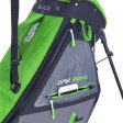 Big Max Dri-Lite Feather Stand Bag - Lime Black Charcoal For Sale