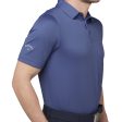 Callaway Swing Tech Solid Print Polo Shirt - Amparo Blue Fashion