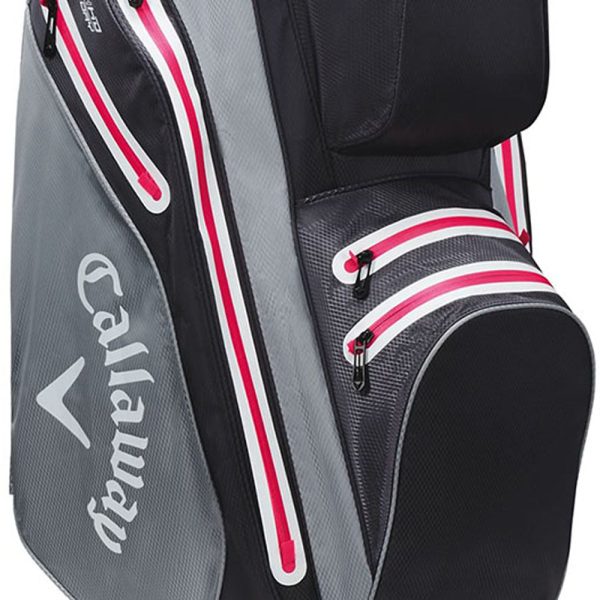 Callaway ORG 14 Hyper Dry Cart Bag - Charcoal Silver Pink Online Sale