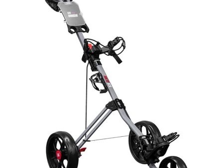 EzeGlide Ranger 3-Wheel Push Trolley - Grey Online Hot Sale