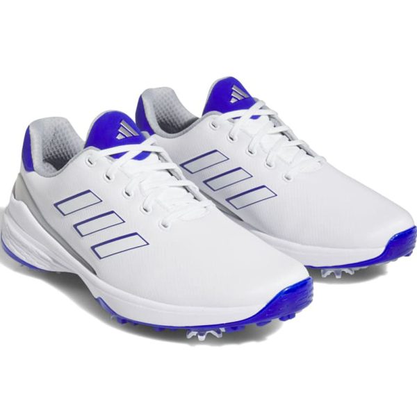 adidas ZG23 Spiked Waterproof Shoes - FTWR White Blue Fusion Lucid Blue on Sale