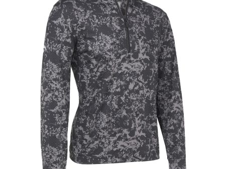 Callaway Camo Print 1 4 Zip Pullover - Caviar For Cheap