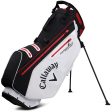 Callaway Fairway 14 Hyper Dry Waterproof Stand Bag - Black White Fire For Cheap