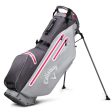 Callaway Fairway C Hyper Dry Waterproof Stand Bag - Charcoal Silver Pink Fashion