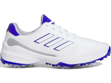 adidas ZG23 Spiked Waterproof Shoes - FTWR White Blue Fusion Lucid Blue on Sale