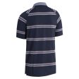 Callaway Oxford Stripe Polo Shirt - Peacoat Online