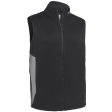 Callaway Chev Textured Gilet - Caviar Fashion