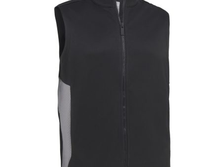 Callaway Chev Textured Gilet - Caviar Fashion