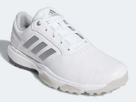 adidas 360 Bounce SL Spikeless Shoes - White Silver Grey For Discount